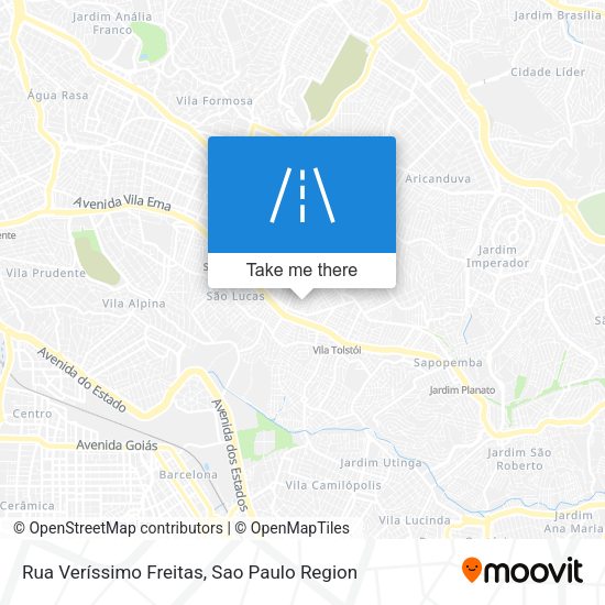 Rua Veríssimo Freitas map