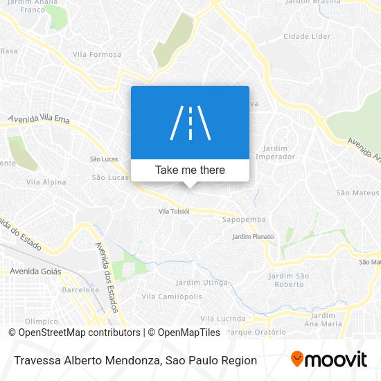 Travessa Alberto Mendonza map