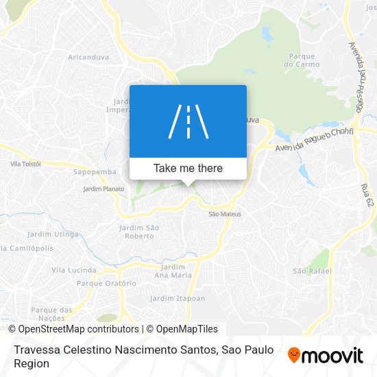 Travessa Celestino Nascimento Santos map