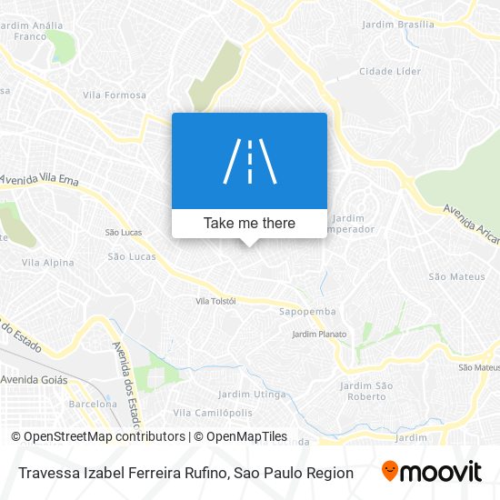 Travessa Izabel Ferreira Rufino map