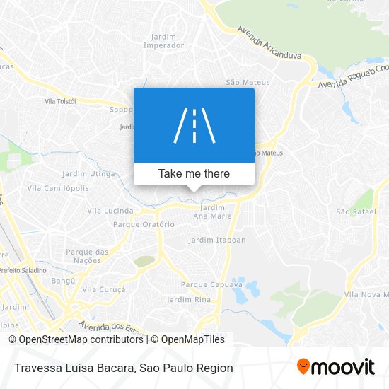 Travessa Luisa Bacara map