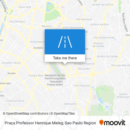 Praça Professor Henrique Meleg map