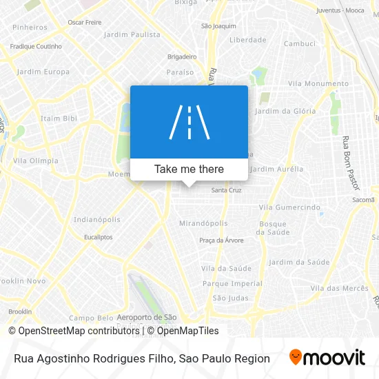 Rua Agostinho Rodrigues Filho map