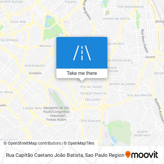 Rua Capitão Caetano João Batista map