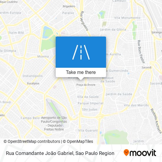 Rua Comandante João Gabriel map
