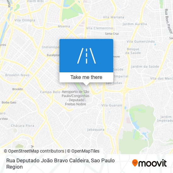 Rua Deputado João Bravo Caldeira map