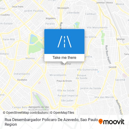 Rua Desembargador Policaro De Azevedo map