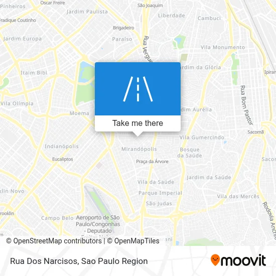 Rua Dos Narcisos map