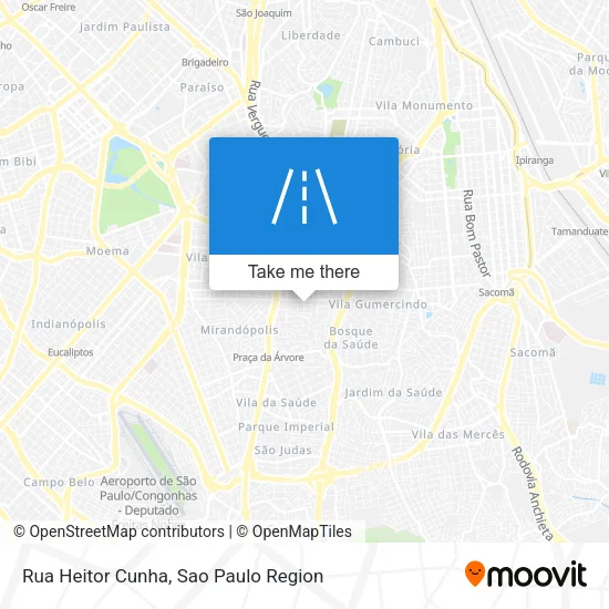 Rua Heitor Cunha map