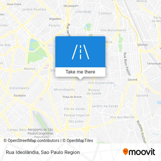 Rua Ideolândia map