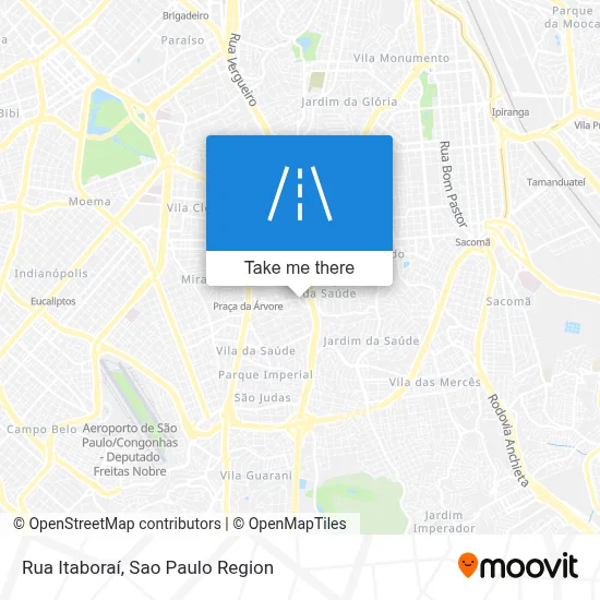 Rua Itaboraí map