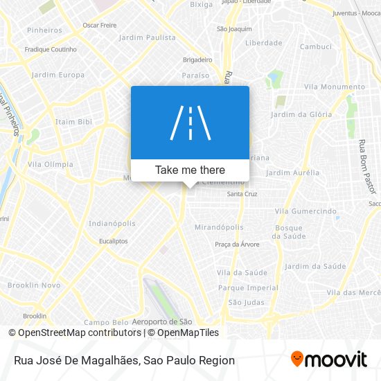 Rua José De Magalhães map