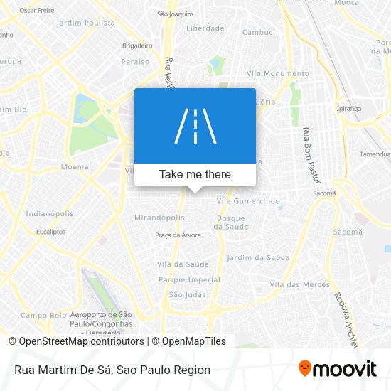 Rua Martim De Sá map