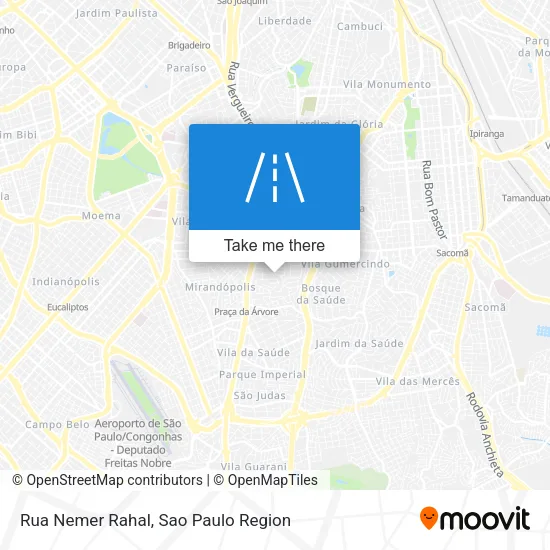 Rua Nemer Rahal map