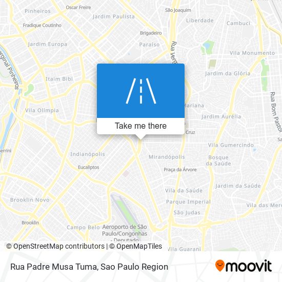 Rua Padre Musa Tuma map