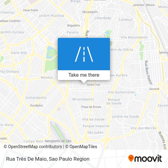 Rua Três De Maio map
