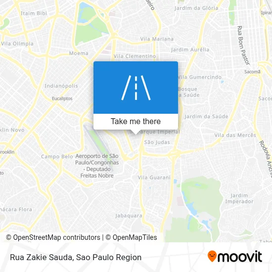 Rua Zakie Sauda map