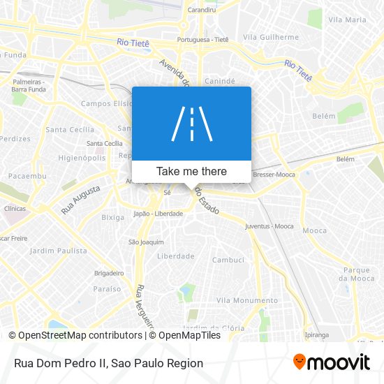 Rua Dom Pedro II map