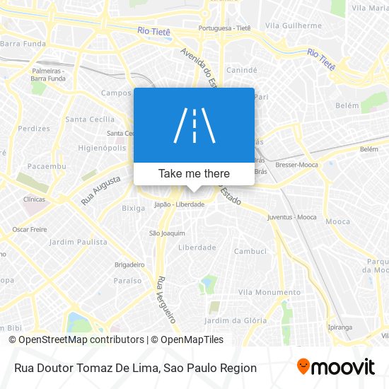 Rua Doutor Tomaz De Lima map