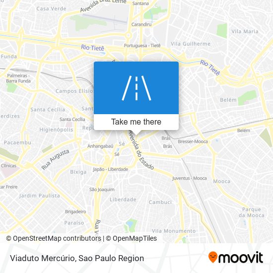 Viaduto Mercúrio map