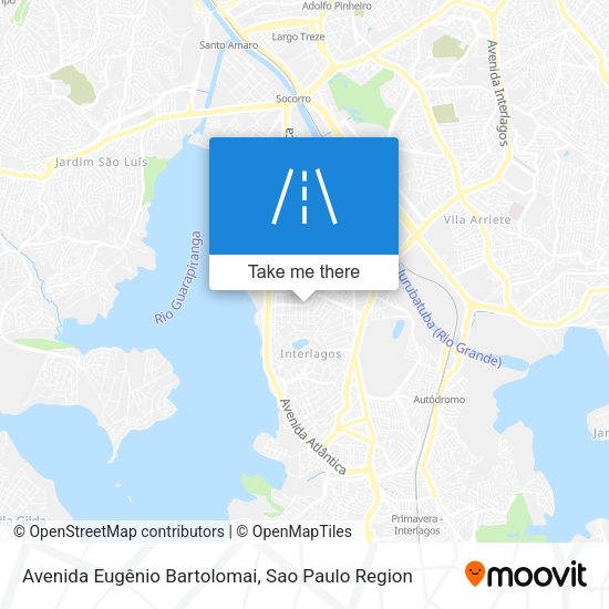 Avenida Eugênio Bartolomai map