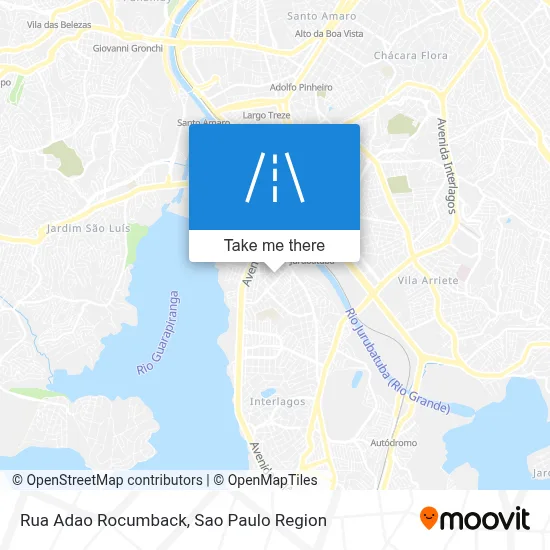 Rua Adao Rocumback map