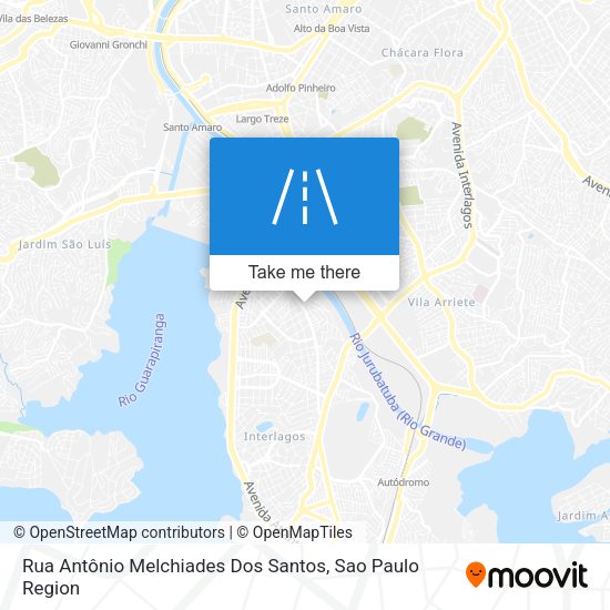 Rua Antônio Melchiades Dos Santos map