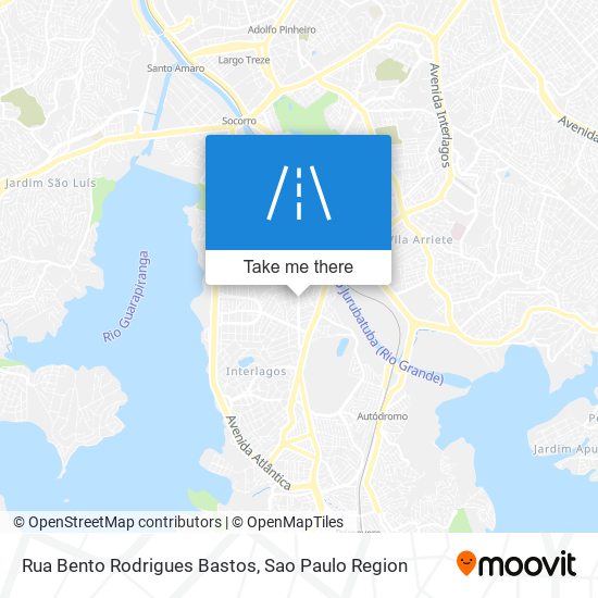 Rua Bento Rodrigues Bastos map