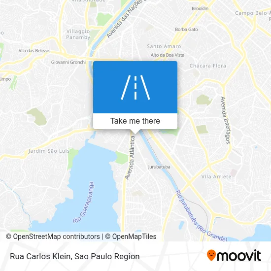Rua Carlos Klein map