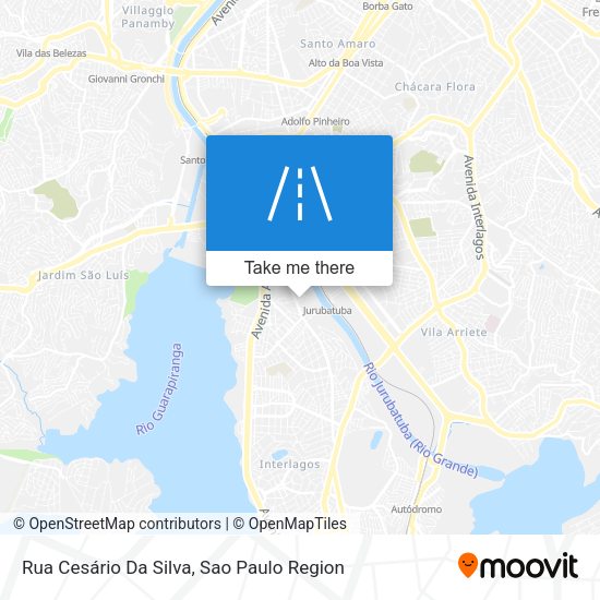 Rua Cesário Da Silva map