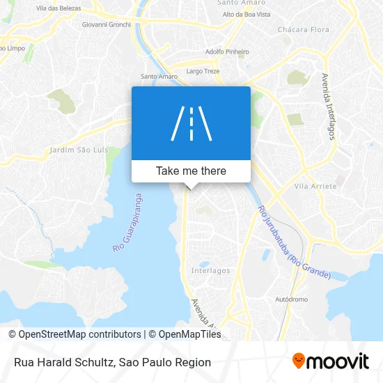 Rua Harald Schultz map