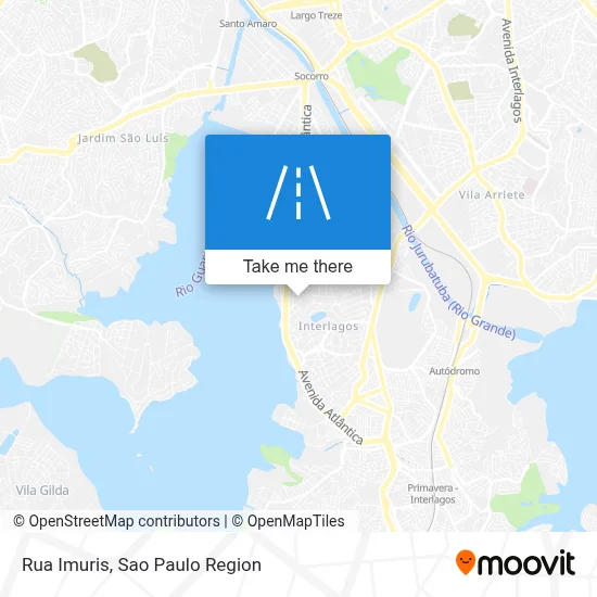 Rua Imuris map