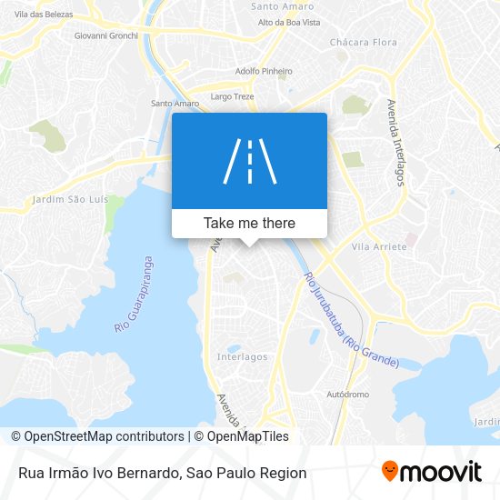 Rua Irmão Ivo Bernardo map
