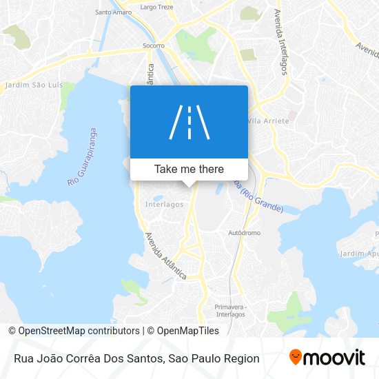 Rua João Corrêa Dos Santos map