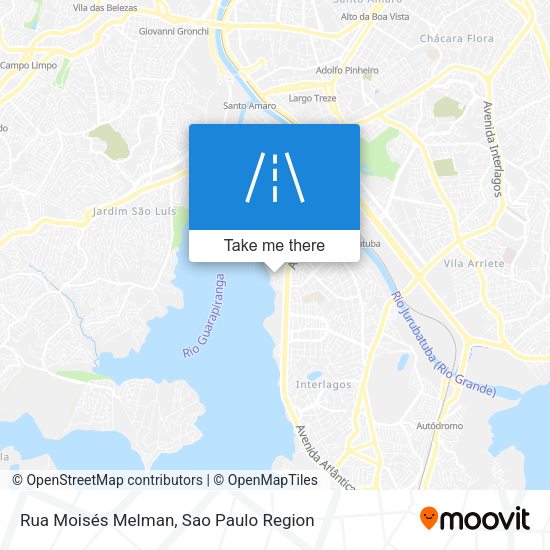 Rua Moisés Melman map