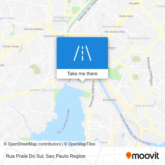 Rua Praia Do Sul map
