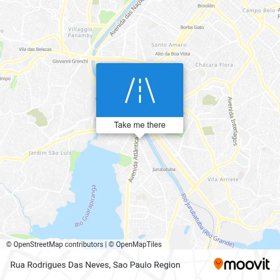 Rua Rodrigues Das Neves map