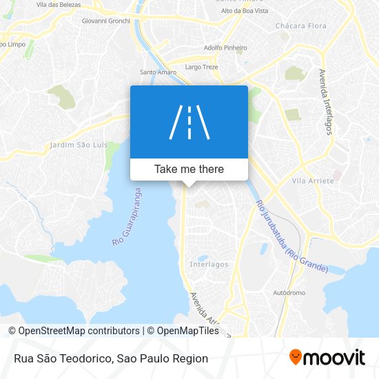 Rua São Teodorico map