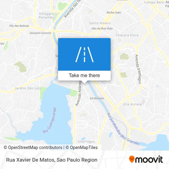 Rua Xavier De Matos map