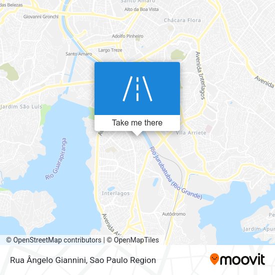 Rua Ângelo Giannini map