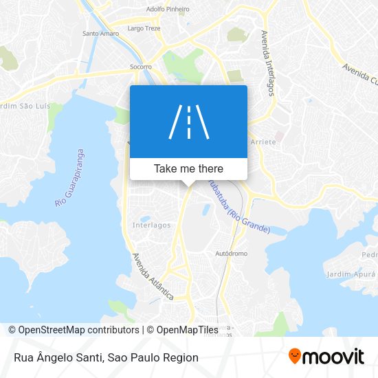 Rua Ângelo Santi map