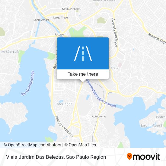 Viela Jardim Das Belezas map