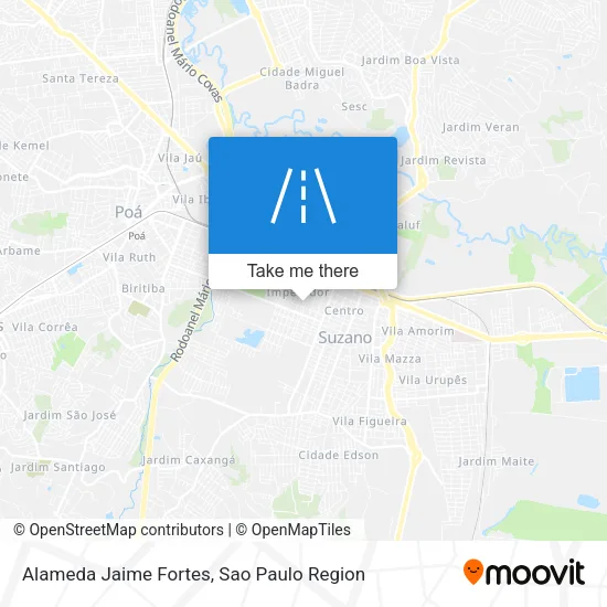 Alameda Jaime Fortes map