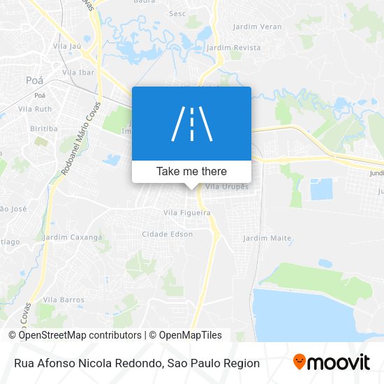Rua Afonso Nicola Redondo map
