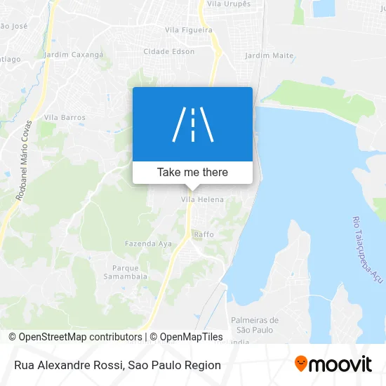 Rua Alexandre Rossi map
