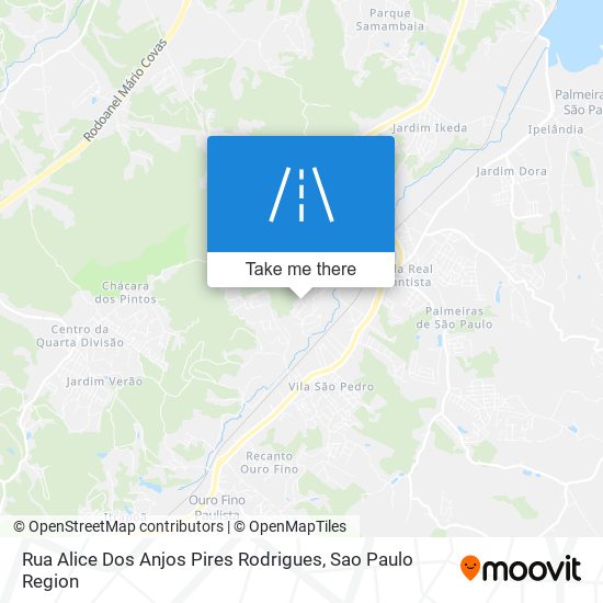 Rua Alice Dos Anjos Pires Rodrigues map