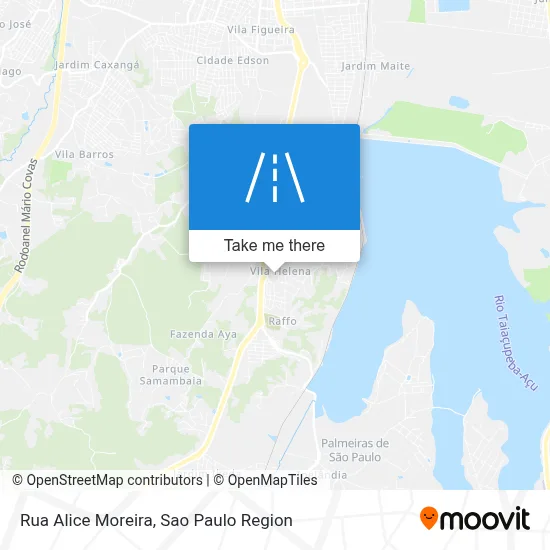 Rua Alice Moreira map