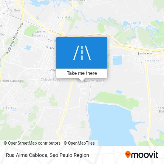 Rua Alma Cabloca map