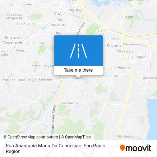 Rua Anastácia Maria Da Conceição map