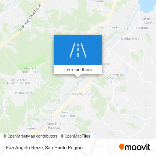 Rua Angelo Reize map